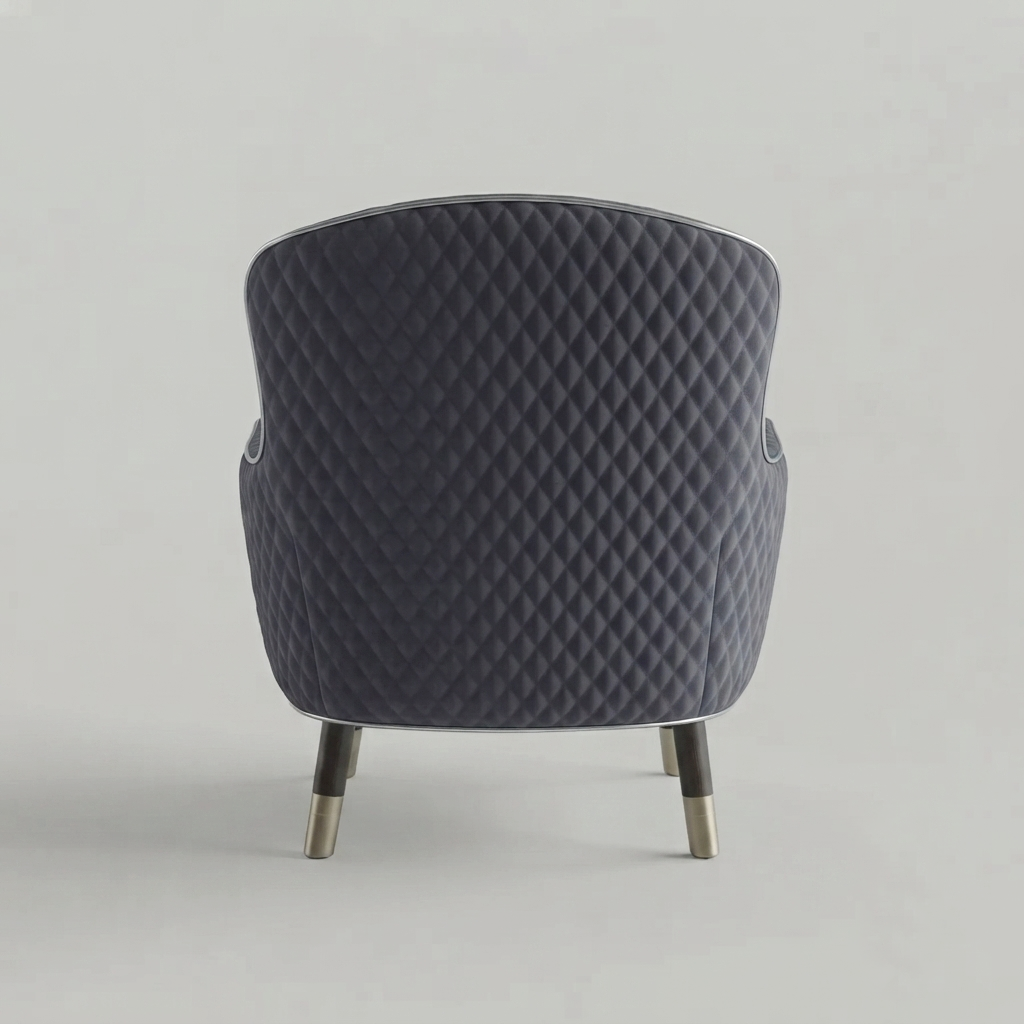 Minimalist Barrel Chair