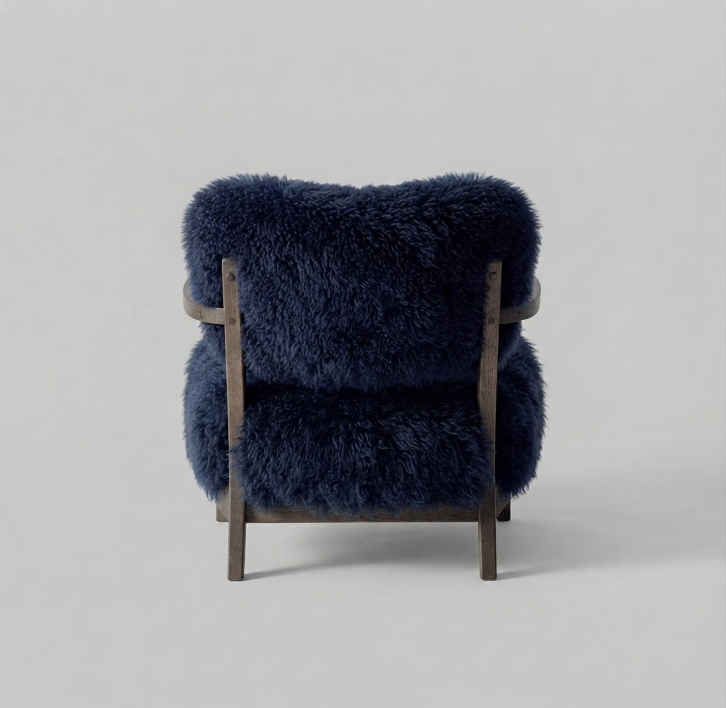 Shag Accent Chair