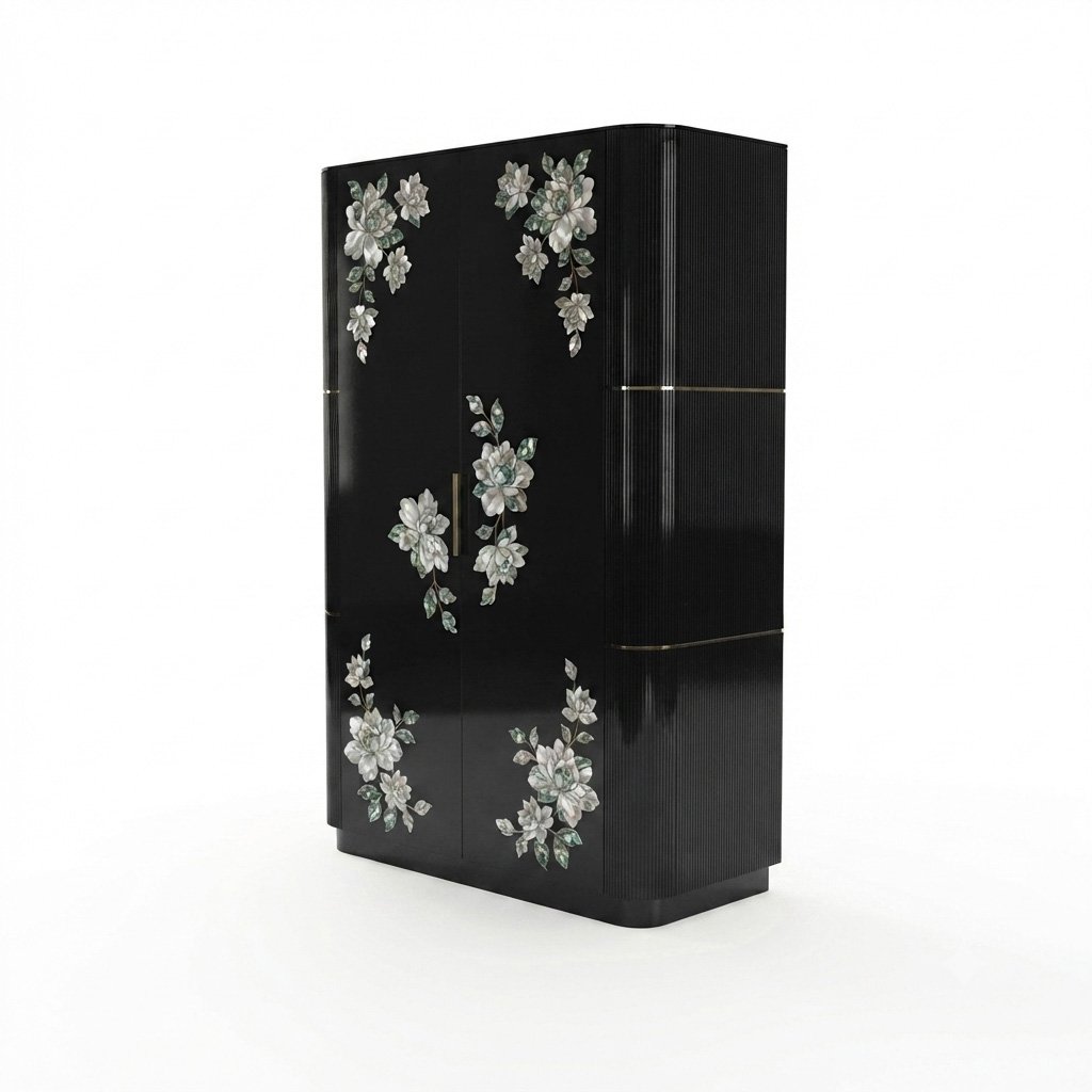 Botanical Noir Armoire