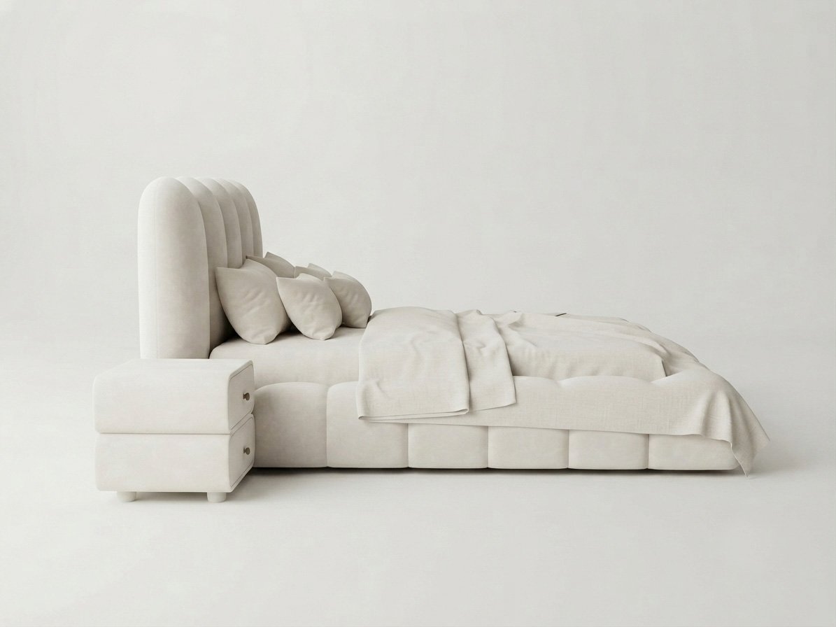 Lumina Modern Tufted Bed