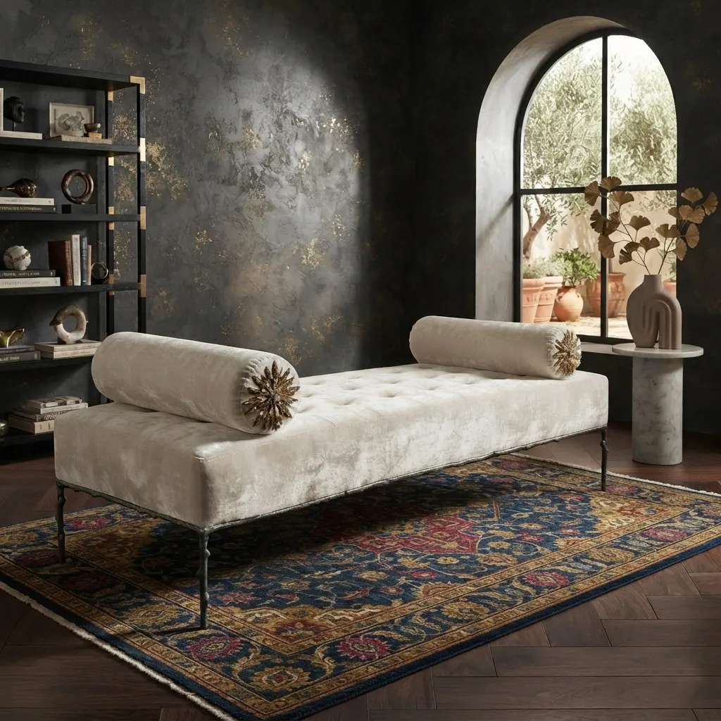 Serene Pearl Bench